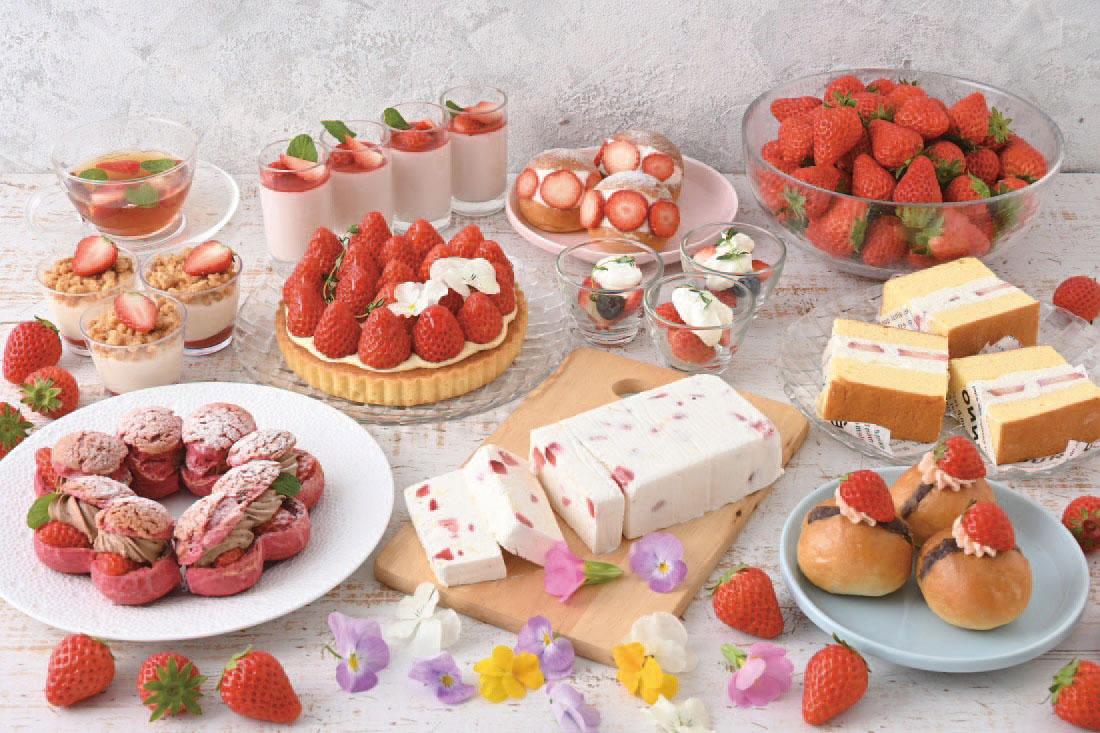 福山ニューキャッスルホテル春のスイーツビュッフェ びんなび