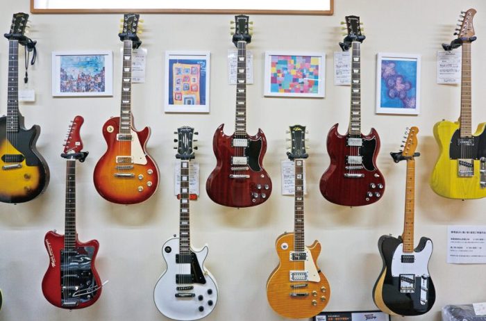 エレキもアコースティックも guitar gallery SWEET SOUND ギターの分解 