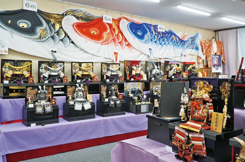 鎧兜飾り台★鯉のぼり★展示品5-10 瀬良_上00.jpg
